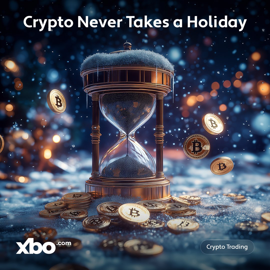 While traditional markets sleep, crypto never does🌐⏰ No opening bells. No closing  hours. Just nonstop access to global markets, real-time opportunities, and  instant execution. In a world that moves 24/7, your capital