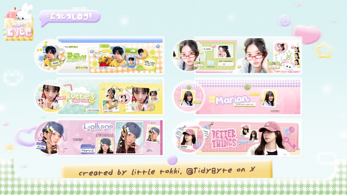 TidyByte's tweet image. ͏ ͏͏ ͏͏ ͏͏ ͏ 📞.. help rt? xx. &amp;lt;3

t-tokki whisper through the line: “YEAR END SALE, BUY1GET1 for every layout, wabis &amp;amp; wallpaper” ♡꒰ˆ.⸝⸝. ྀི please look at a menu and dial +777! 🐇💭

#zonauang #zonajajan