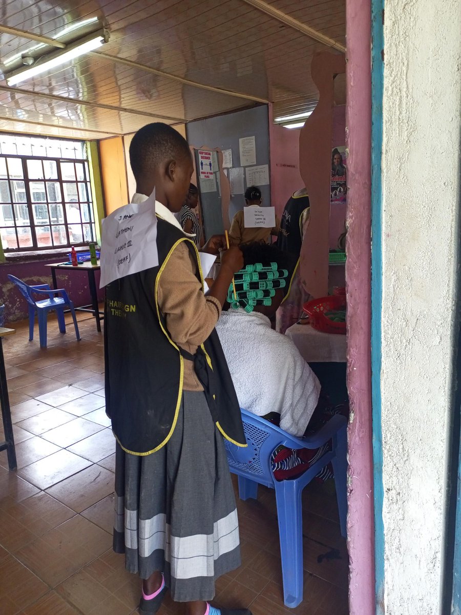 prefei22's tweet photo. Amina (22), a young woman with an intellectual disability, moved from staying at home to becoming a trained hairdresser earning Ksh 8,000–12,000 monthly.
Through PFEI’s Inclusive TVET program, she gained skills, confidence, and independence—and now mentors others. https://t.co/5P2D94WWCJ