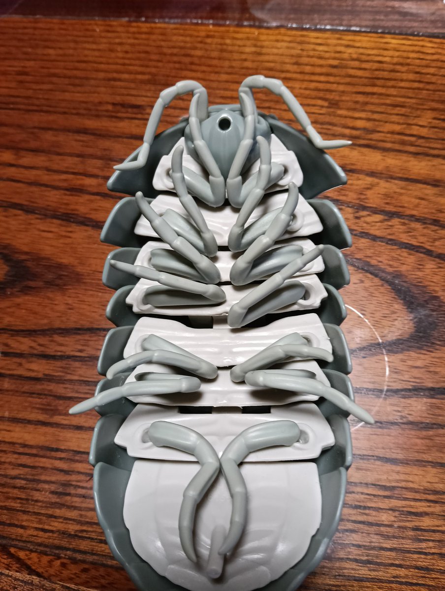 いきもの大図鑑の重塗装版ダンゴムシ(1800円)が届いたから昔の