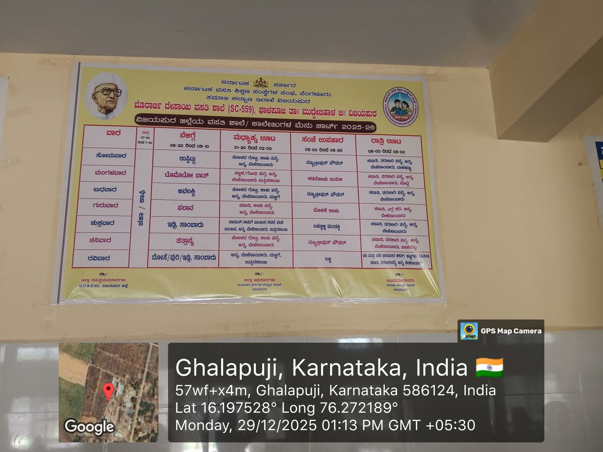 MorarjiG's tweet photo. Lunch  #SocialAudit_SWDMeals #SocialWelfare_Karnataka https://t.co/0oToKO0DFK