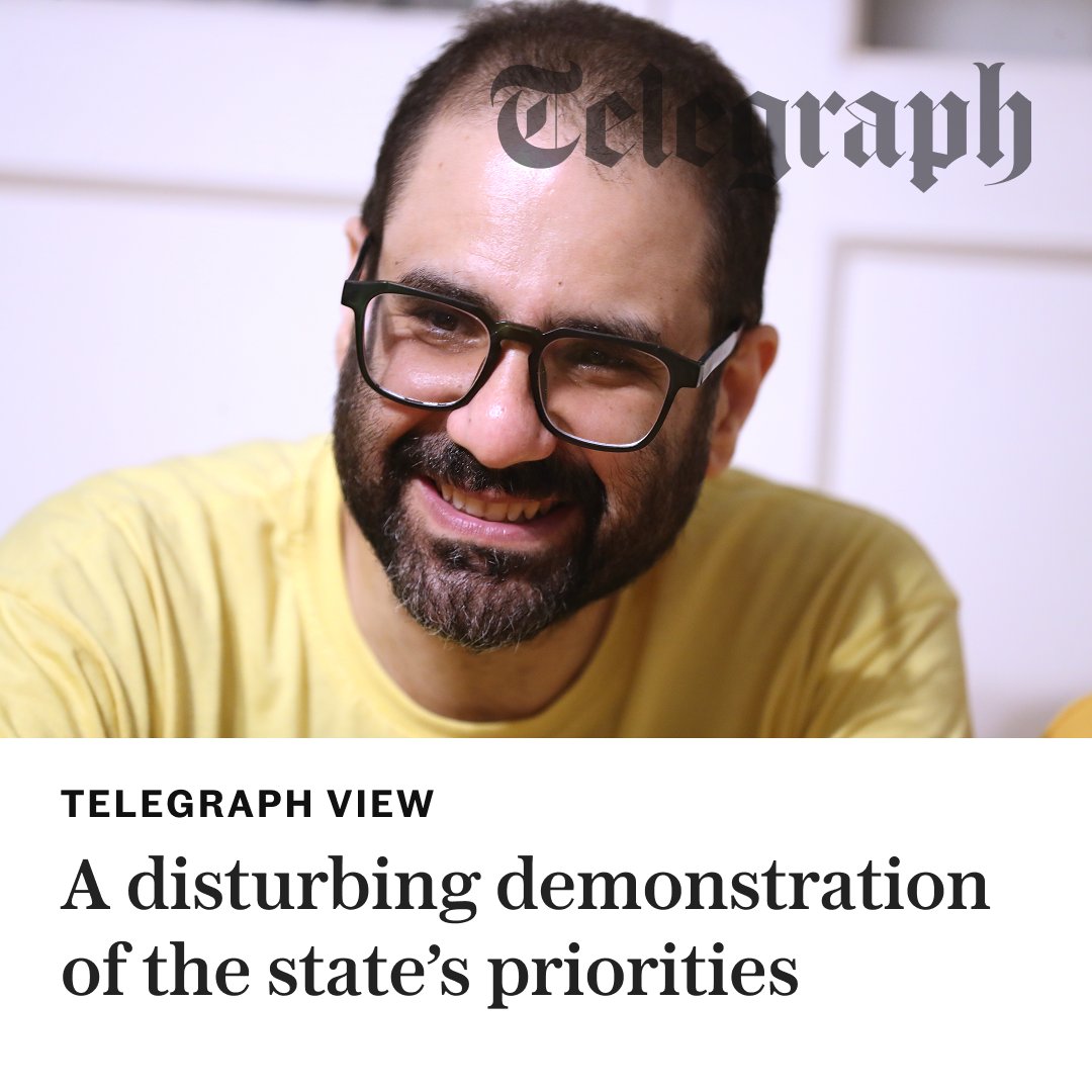 Telegraph's tweet image. 🖋️ 'Alaa Abd el-Fattah was given citizenship even though his abhorrent views were well known long before he was welcomed into Britain' | Telegraph View

Read more here 👇
telegraph.co.uk/opinion/2025/1…