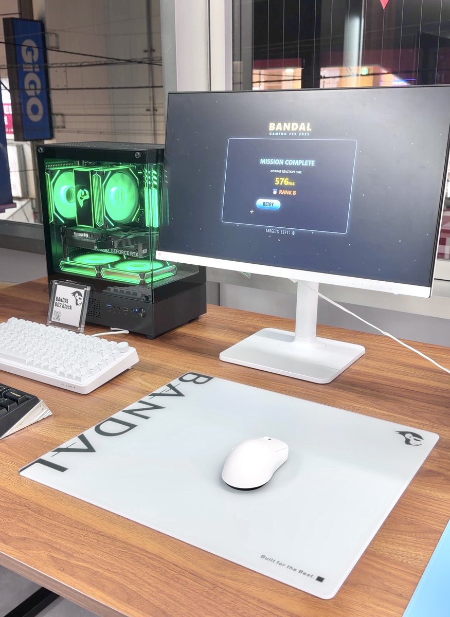 nanonanopi_7's tweet image. バンダルゲーミングさん(@BANDAL_PC )に招待いただいてBANDAL GAMING FESに遊びに行ってきたよん⋆͛🎮⋆͛