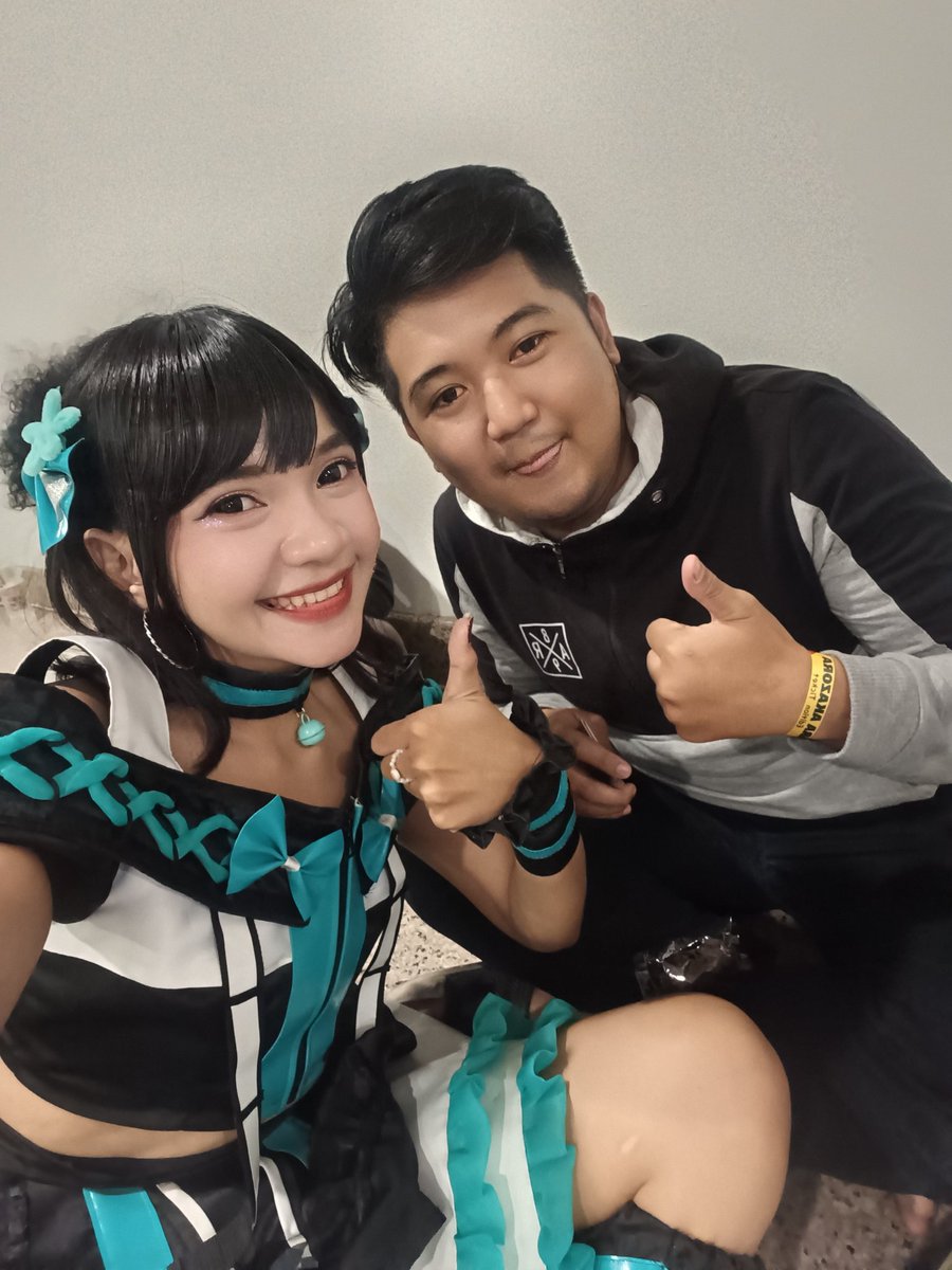 Bayu1022003's tweet image. Nice to Meet you @heykachu and salam kenal hehe 😁