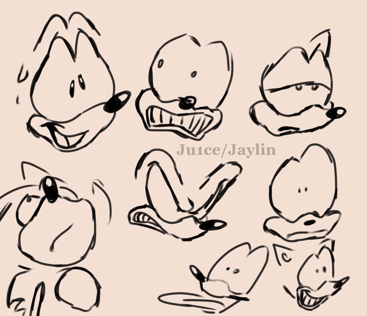 Sonic faces