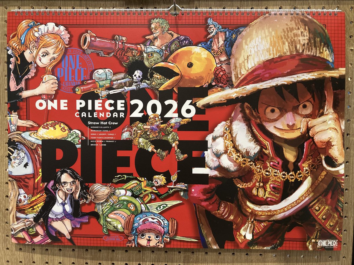 【新品】 ワンピース　 コミックカレンダー（大判）2026 4セット 新品】 ワンピース コミックカレンダー（大判）2026 4セット - メルカリ