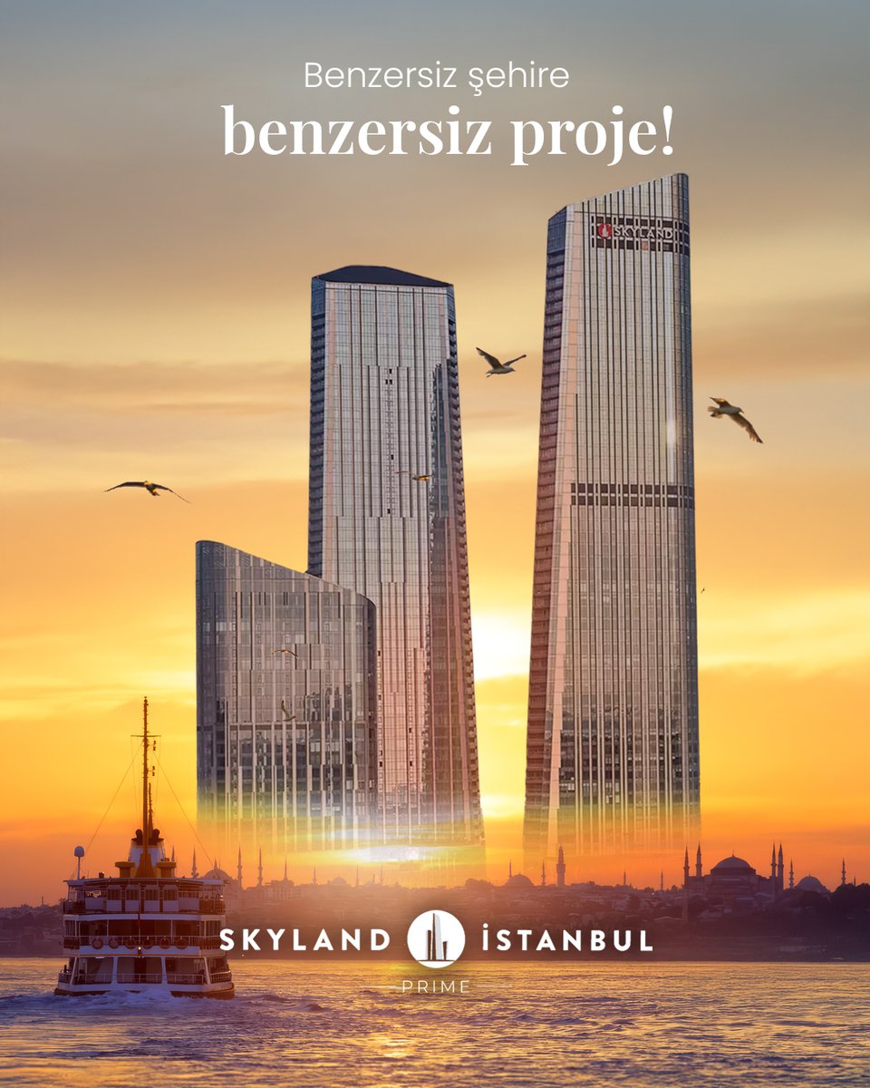 Skyland İstanbul, şehrin dinamizmini modern mimariyle buluşturan özel bir yaşam ve iş merkezi sunar. Her detayı özenle tasarlanmış alanlar; konforu ve ayrıcalıklı deneyimi bir araya getirir. 

🖥  skylandistanbul.com