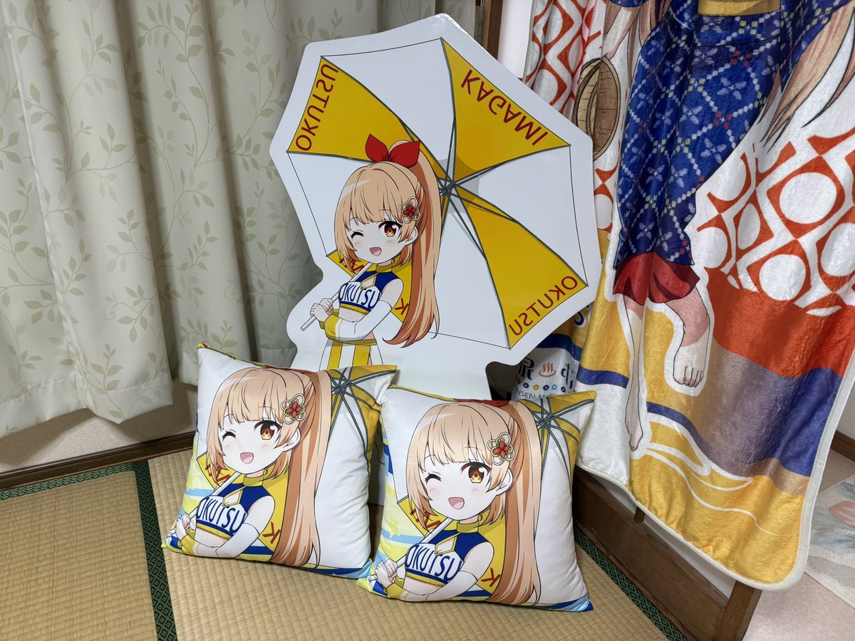 今旅最後の温泉地は奥津温泉♨️ かがみちゃんのコラボプランで みやま