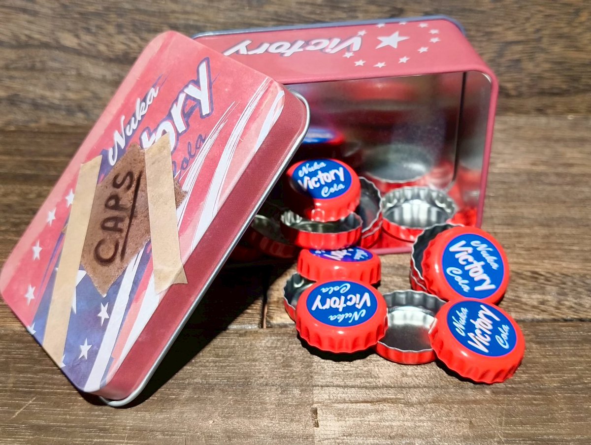 📣再入荷‼️ ⚙️ #Fallout ⚙️ ヌカ・コーラ・ヴィクトリー 缶入り