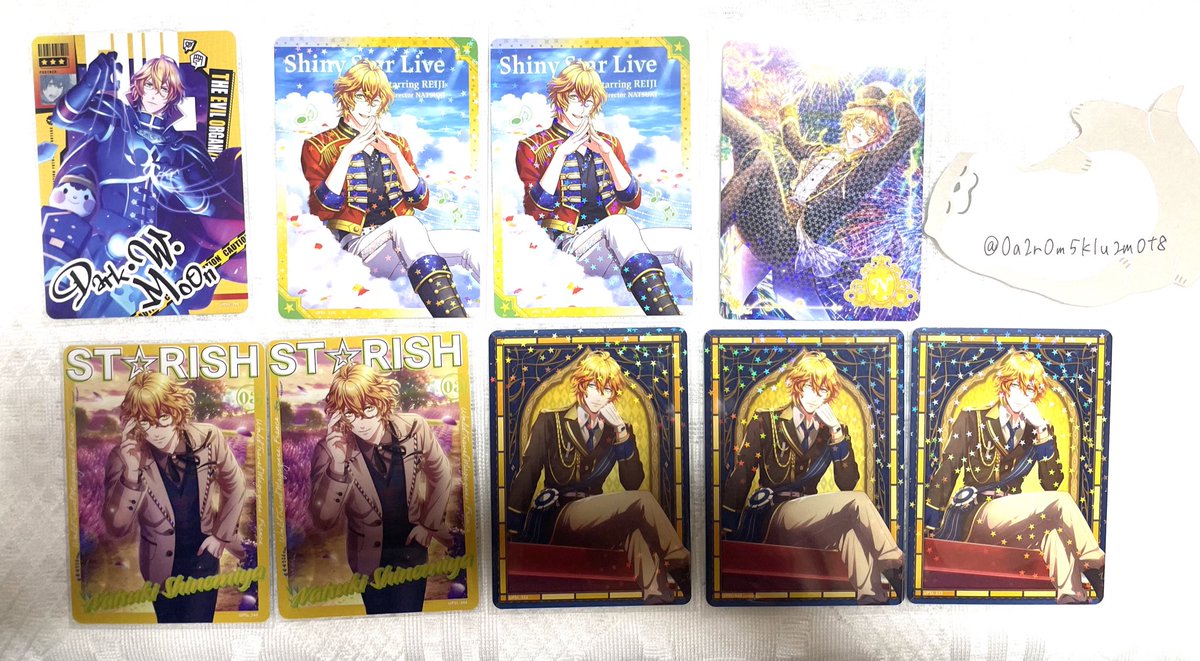 交換】 うたプリ ビジュコレ 3 4 譲▶︎那月 画像参照 求▶︎蘭丸