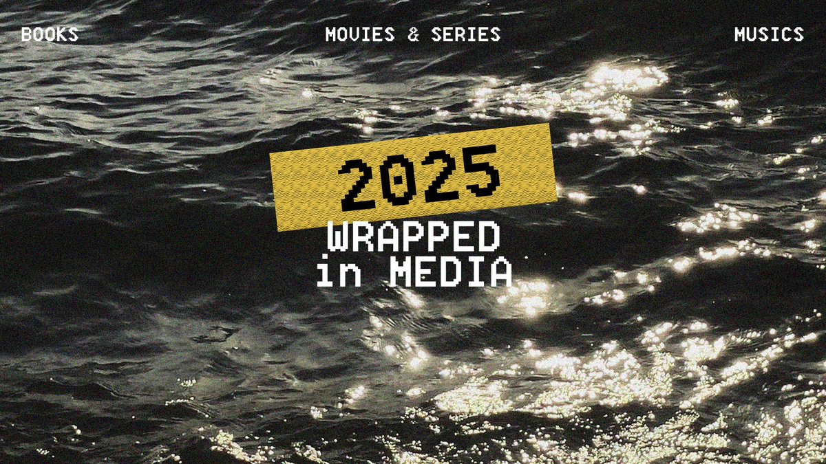 Rtima1123_art's tweet image. My 2025 wrapped📚🎬🎶