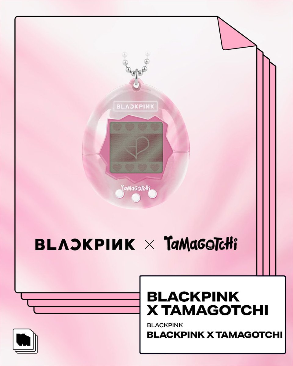 🎉先行予約受付中🎉 BLACKPINK X TAMAGOTCHI 📅2026年2月9日発売 ご