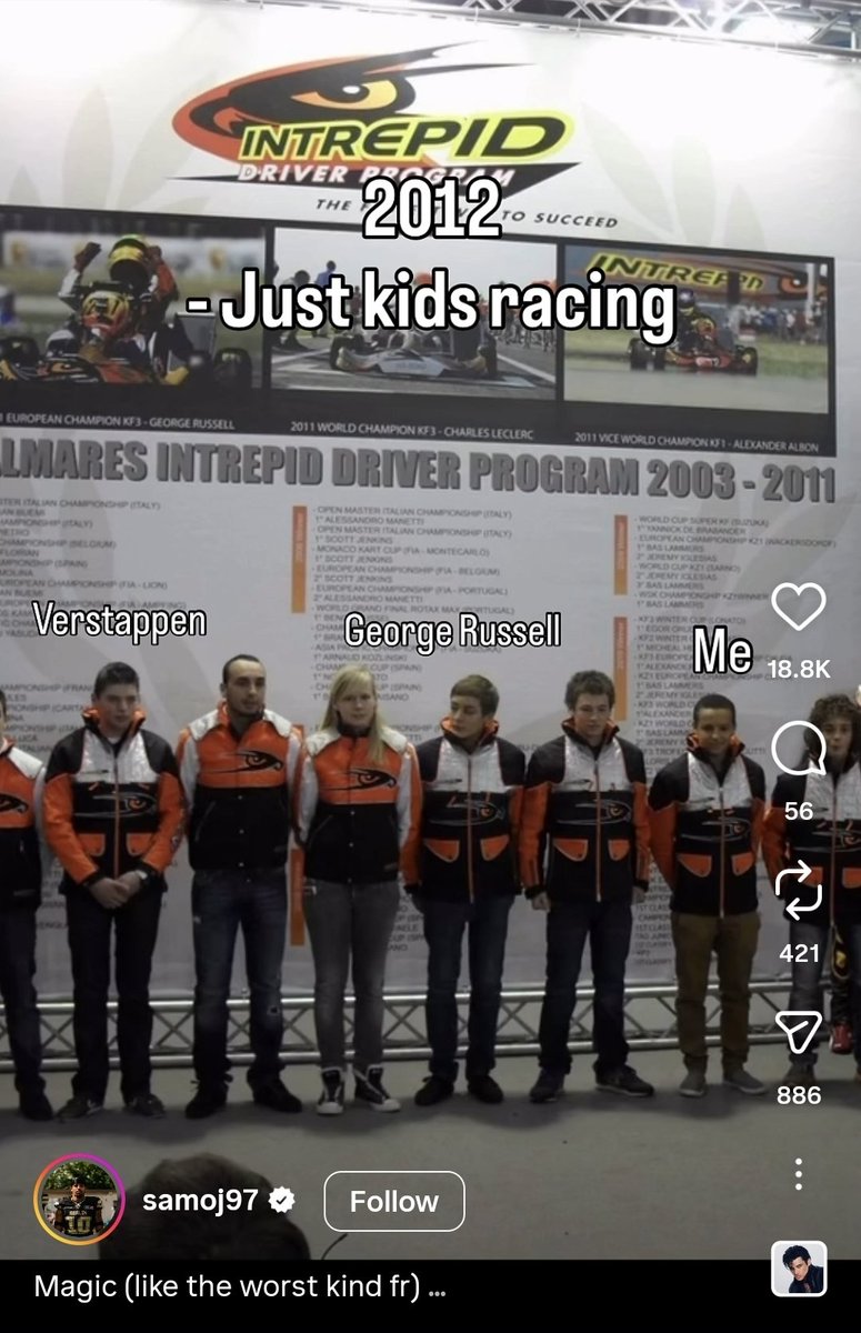 gaIaxygang's tweet photo. sometimes people will just post random pics of them karting with f1 drivers and its so 😭 https://t.co/MmKDDOKDLP