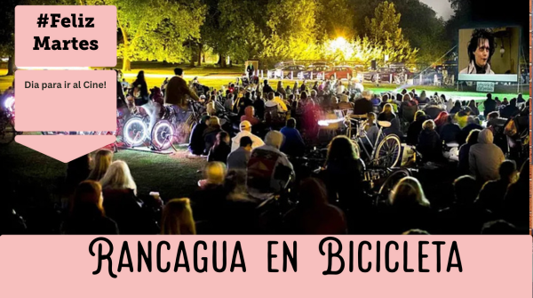 #FelizMartes 🚴‍♂️ Día Internacional del Cine. Pedalea hasta tu cine favorito o arma uno al aire libre. ¡La ciudad es tuya! 🚴‍♂️🎬 #CiclismoUrbano #TodoEnBicicleta #PedalPower rancaguaenbicicleta.com