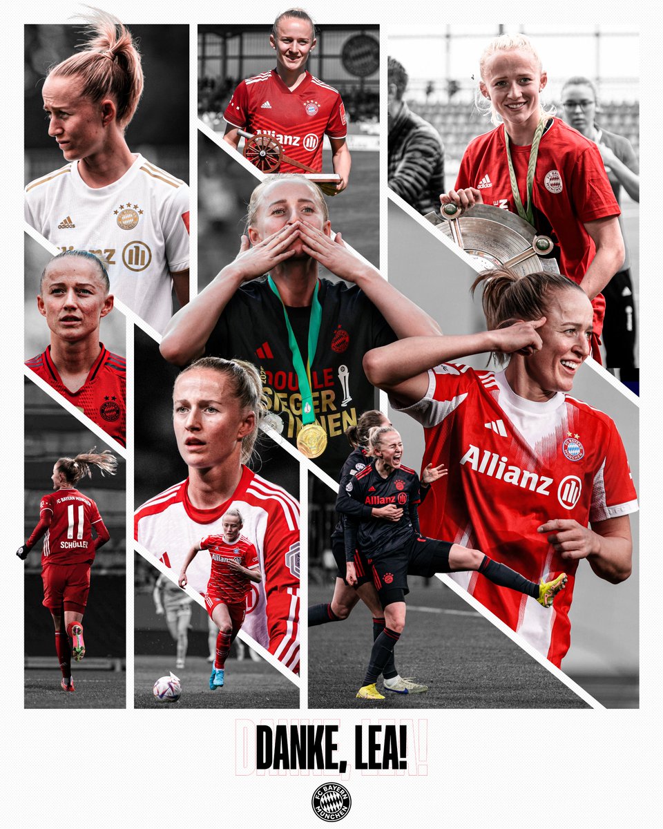 Danke, Lea! 🔴⚪️

Lea Schüller verlässt die FC Bayern Frauen und schließt sich dem englischen Erstligisten Manchester United an.

ℹ️ fcbayern.com/cJxbG