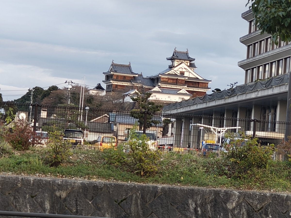 京都の福知山城、カッコいいね。