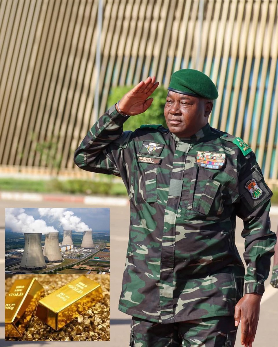 cecild84's tweet image. 🇲🇱🇳🇪🇧🇫 AES: Niger is calling on France to return all the Uranium stolen from Niger since 1968. France  was buying Nigerian uranium at 0.8€ (520 fcfa) and reselling it for 200million  on the international market.

The Nigerian state at the time was losing 15,000 billion annually…