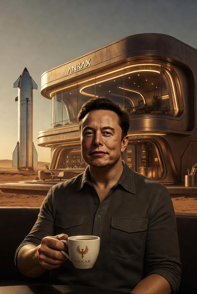 Ankaxofficial's tweet photo. @elonmusk It looks like opening a branch on Mars... doesn't sound bad at all.
Hey @grok , how about grabbing a coffee on Mars? ☕️
@elonmusk
#ElonMusk #Mars #Grok #AI #ANKAX #Crypto #memecoin https://t.co/geUGoRlzvT