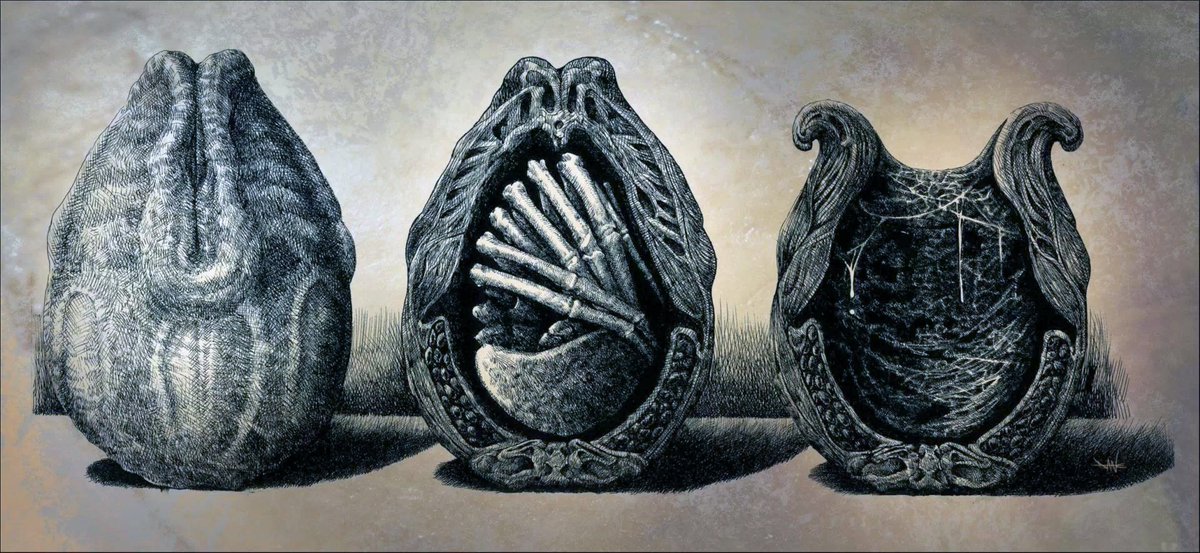 CINEM0RPH's tweet image. David's drawings from Alien: Covenant
Art By: Dane Hallett and Matt Hatton