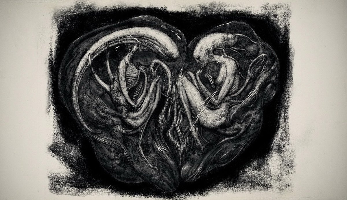 CINEM0RPH's tweet image. David's drawings from Alien: Covenant
Art By: Dane Hallett and Matt Hatton