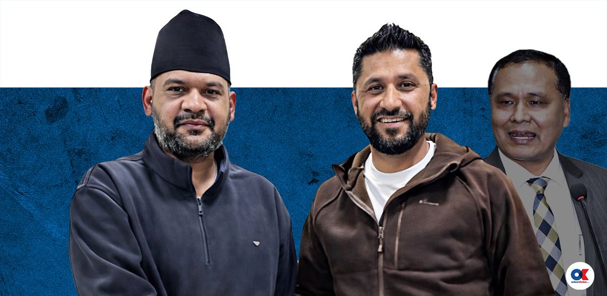 Breaking News 🗞️
सभापति रवि लामिछाने,  बालेन शाह र कुलमान घिसिङ 
अब साथै यात्रामा 🇳🇵🔔

व्यवस्था होइन, परिणाम खोज्ने नेतृत्वको एकता।
आशा, इमानदारी र सुशासनको साझा संकल्प ✊

#BreakingNews #एकतामा_बल #नयाँराजनीति #सुशासन #आशाकोयात्रा #जयदेश #जयघण्टी 🔔 <a href="/JayGhanti/">Jay Ghanti - जय घण्टी</a> <a href="/hamrorabi/">Rabi Lamichhane</a>