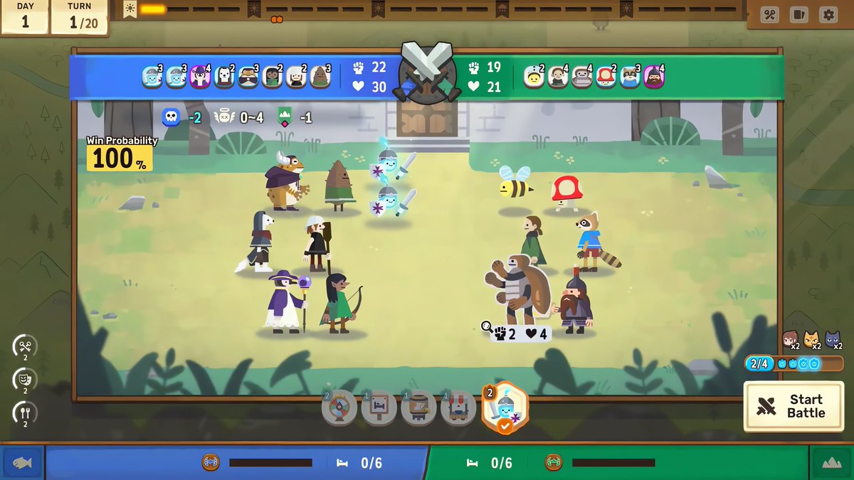 Dungeon Inn: Cozy Turn-Based Game tweet media