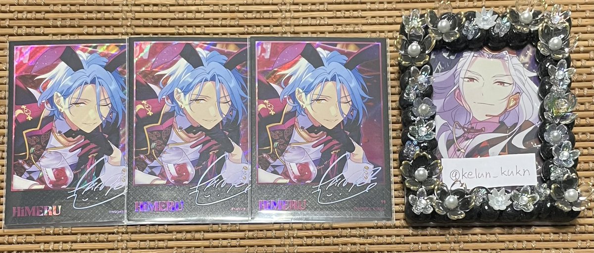 kelun_kukn's tweet photo. 【交換 譲渡】あんスタ 中国 星幻 序曲 写真カード ポラロイド チェキカード

譲▶︎画像1~6

求▶︎星幻凪砂(3,4弾>>1,2弾)>>序曲凪砂
又は180円+送料

郵送のみ、1/5以降の発送
交換1枚から可ですが、まとめての方優先
譲渡は3枚から
お声掛けはツリー1番下へ⬇️ https://t.co/HyoXpJx7MK