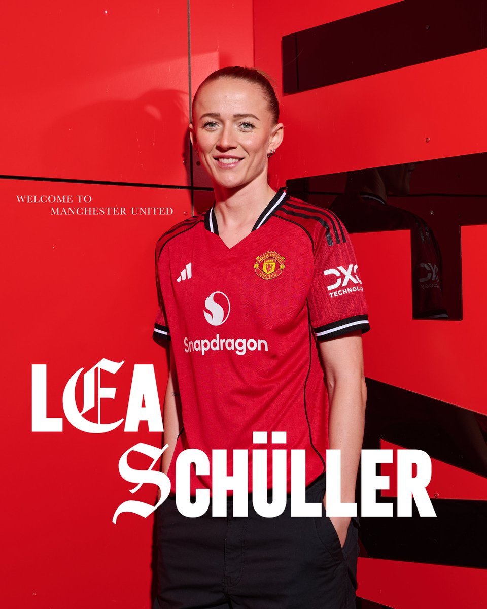You never saw it coming 😉

Give a warm United welcome to Lea Schuller! ✍️🇩🇪