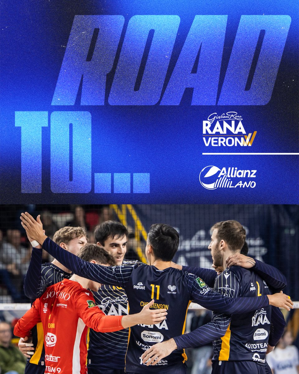 🛣 | ROAD TO... QUARTI DI FINALE DEL MONTE COPPA ITALIA

🧐 Ultimo appuntamento del 2025 per la squadra di Coach Soli, attesa domani dalla sfida da dentro o fuori contro l'Allianz Milano: tinyurl.com/y3see9hz

#RanaVerona #NoiVerona #VeronaVolley #DelMonteCoppaItalia