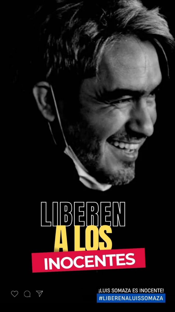 alcaldeledezma's tweet photo. Son ciudadanos inocentes con muchos sueños de justicia y libertad. No le han  fallado nunca a la Venezuela que aman y por la que lucharon, sin cometer ningún delito. 
Hoy seguimos reclamando la libertad de Luis Somaza y la de todos los presos políticos, hoy en la antesala del final de año, alzamos la voz. #LiberenALosInocentes #LibertadParaLuisSomaza