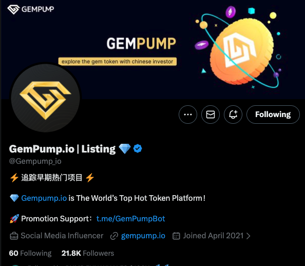 runrudyai's tweet photo. We're getting a steady stream of requests from the community to look into @Gempump_io ๐
We've submitted a listing request for $RUNRUDY: https://t.co/Mns1I2E8ky
Let us know in the comments below๐if you've used GEMPUMP. And if so, was it successful for your project?
#RUNRUDY #CryptoMarketing