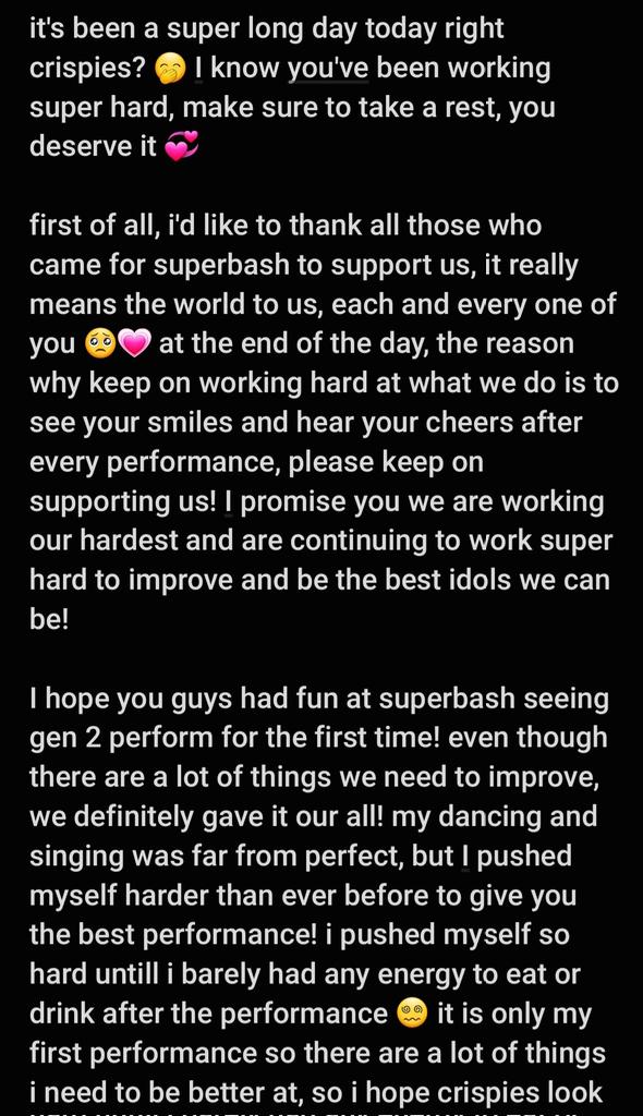 sharleez_klp48's tweet photo. a little letter to my dear crispies... 💞

#KLP48 #klp48superbash #KLP48 #klp48sharleez https://t.co/oIveaX7QQv