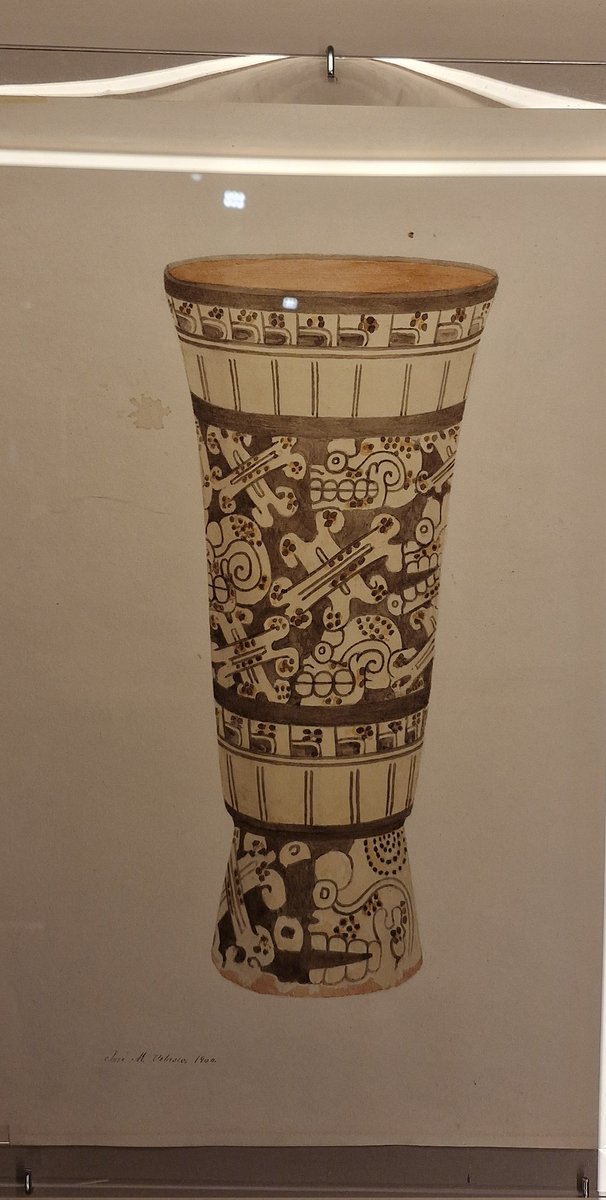 LeoLopezLujan's tweet image. JOSÉ MARÍA VELASCO Y LA ARQUEOLOGÍA
   Cerámica posclásica tardía del Centro de México (1), Museo Kaluz, CDMX.
