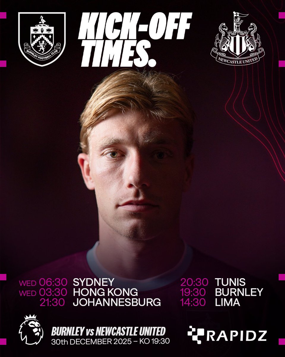 Burnley FC tweet media