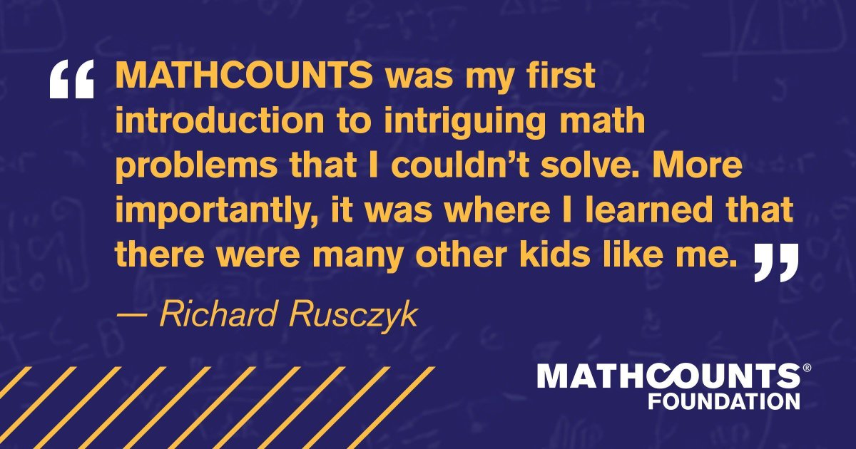 MATHCOUNTS's tweet image. Discover how Richard, a Bezos Courage &amp;amp; Civility Award recipient, is inspiring the next generation to embrace the joy of math and problem solving by helping us establish a program for grades 3-5 students!

einpresswire.com/article/874935…