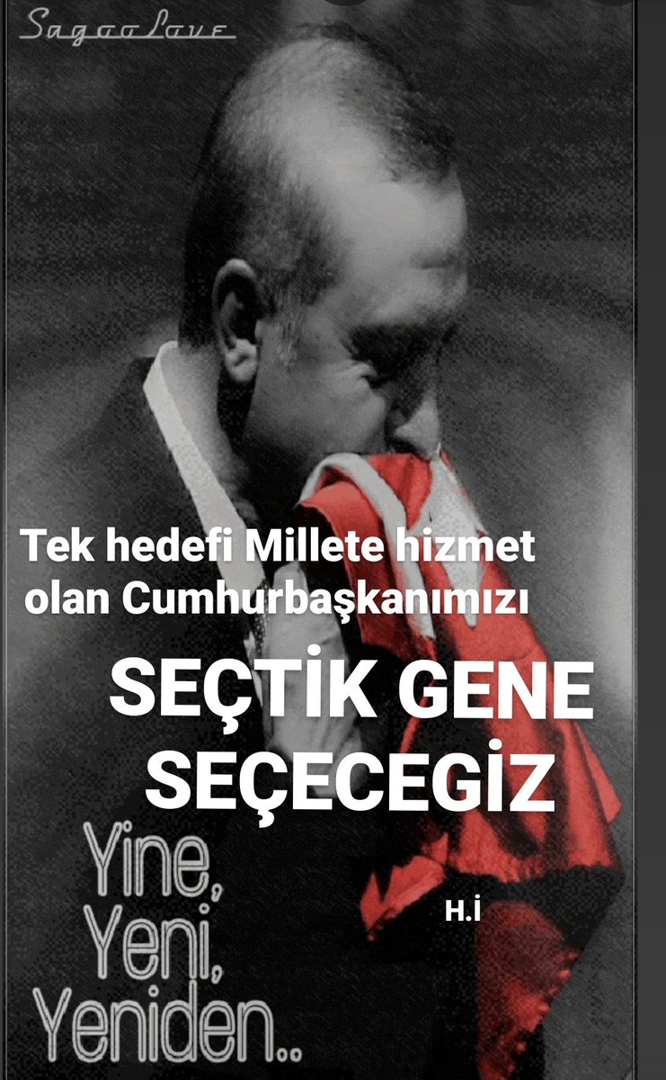 23 Yıldır🇹🇷Türkiye'nin
Dogu'sundan Batı'sına
Kuzey'inden Güney'ine
Hizmet götüren
Sayın Cumhurbaşkanı
R.T. Erdoğan'dır
Türk🇹🇷Milleti
Ülke'mize,
kimlerin Hizmet için çalıştığını,
Kimlerin,
Hainlerle ittifak içinde olduğunu
Çok iyi Biliyor
SEÇTİK GENE SEÇECEGİZ
#ArtıkEskiTürkiyeYok