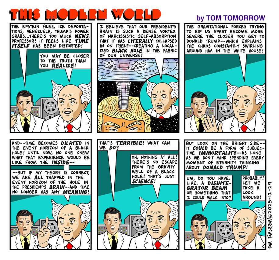 patrickcbrown's tweet image. Tom Tomorrow