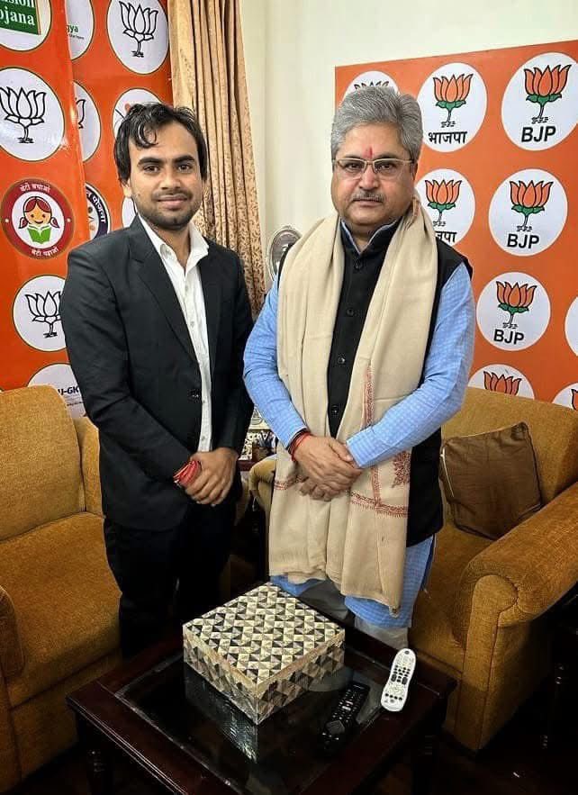 National General Secretary of the Bharatiya Janata Party (BJP) Serving as the State in-charge of B.J.P. Uttarakhand,

Hearty Greetings and Congratulations🎊 of the Birthday🎉 to 
Sir, DushyantKumarGautam ...JI,💐
                 @RaoAaryaPratap3