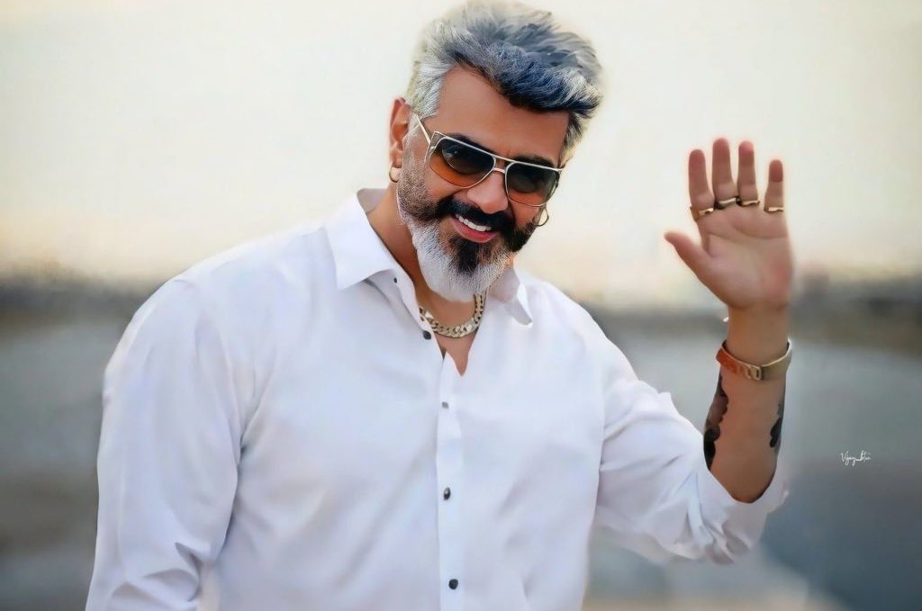 Bindra_Offl's tweet image. Top Grossing Movies of #AjithKumar in Tamil Nadu Box Office :-

1) #GoodBadUgly : ₹205 Cr 
2) #Viswasam : ₹140 Cr 
3) #Thunivu : ₹128 Cr 
4) #Valimai : ₹115 Cr 
5) #VidaaMuyarchi : ₹105 Cr 

#GoodBadUgly Highest grosser of the year in Tamilnadu for 2025 #Ak64 ⏳