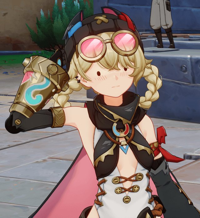 secretsbrxt's tweet image. She's been caught ‼️
What should she do now?? Should she just run? But Lauma already knows she's here..

Stepping out behind the tree to greet the Moonchanter.

"G-greetings, Lady Lauma. Beautiful outside today, isn't it? 💧"