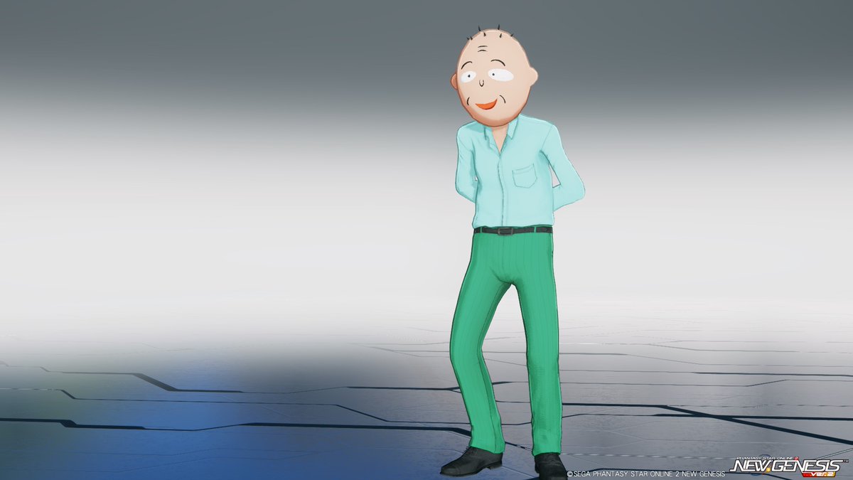 #PSO2NGS 
友蔵 心の再現