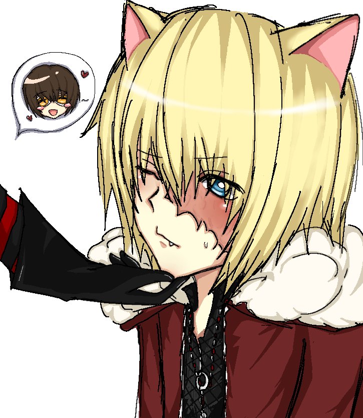 M4TT70's tweet image. Old drawing #Mello #Matt