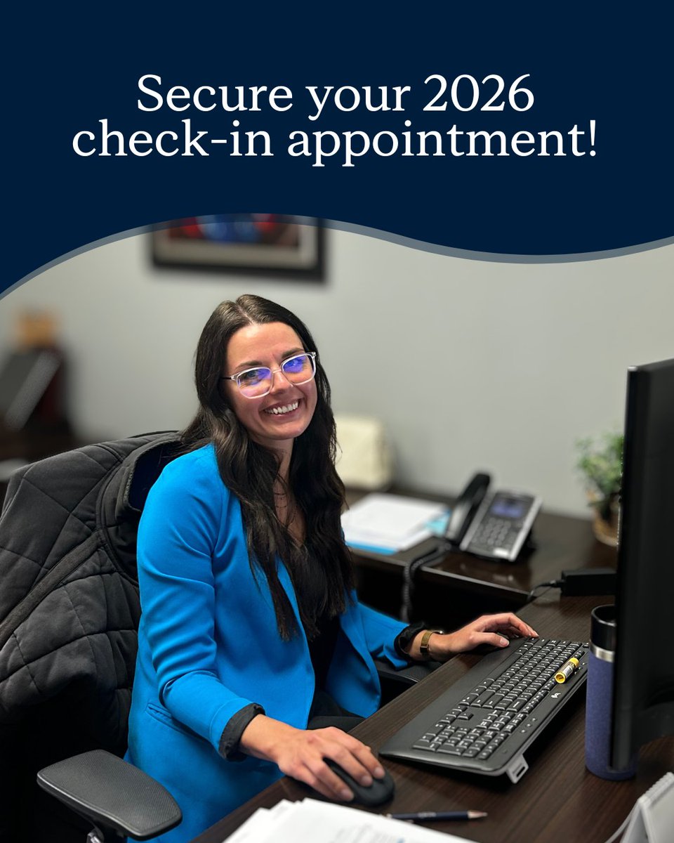 BlueWhaleFS's tweet photo. January and February appointments are filling up quickly! A check-in at the start of the year is a great way to review your current financial position and revisit goals.  

Move into 2026 with clarity and confidence and reach out to us today. https://t.co/2NmvXBuTel