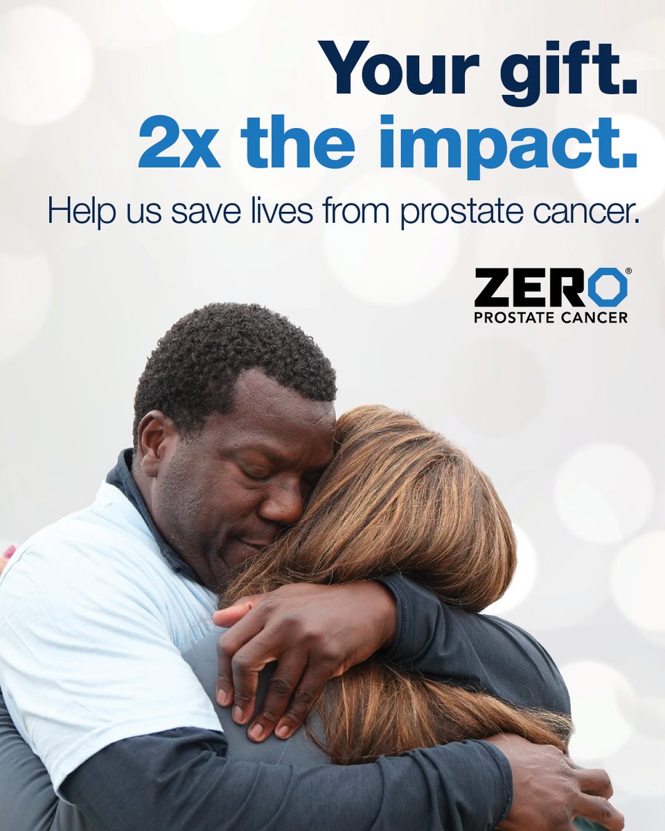 ZEROCancer's tweet image. Last chance for our biggest match of the year! All donations will be doubled up to $75K. Your gift helps improve and save lives today and protect generations tomorrow. Contribute now: bit.ly/4apZ2rL

#ZEROProstateCancer #YearEndGiving #GivingBack #Donate