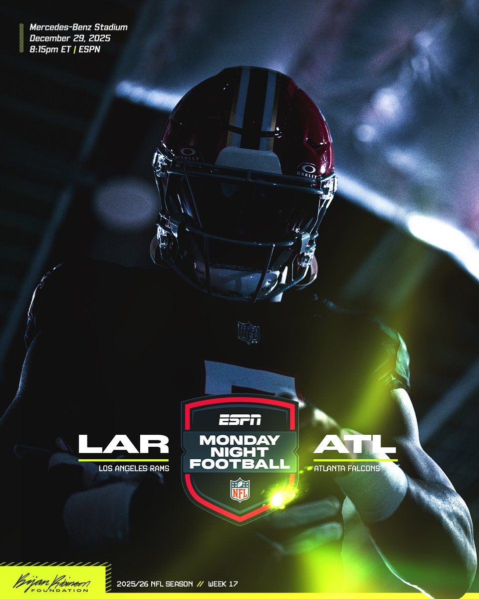 BijanRobFDN's tweet photo. Last game day of 2025, let's get it! 💪

#LARvsATL | #BiABlessing

@Bijan5Robinson | @AtlantaFalcons https://t.co/tsXbdNOSJm