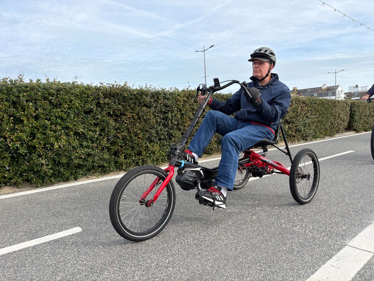 JerseySport's tweet photo. 💪🚴‍♂️ Meet Paul.

After a life-changing brain bleed, Paul joined Cycle Without Limits to rebuild confidence &amp; stay active.

7 months later:
✔️ Walking short distances
✔️ Riding 10 laps

Support our charity 👉 https://t.co/Co3wRrzWnN

More info: https://t.co/cAlvAc7pWu https://t.co/zrDGoWrAXN