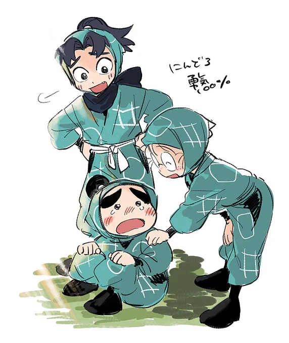 にんどろ 時間余ったのでらくがき 