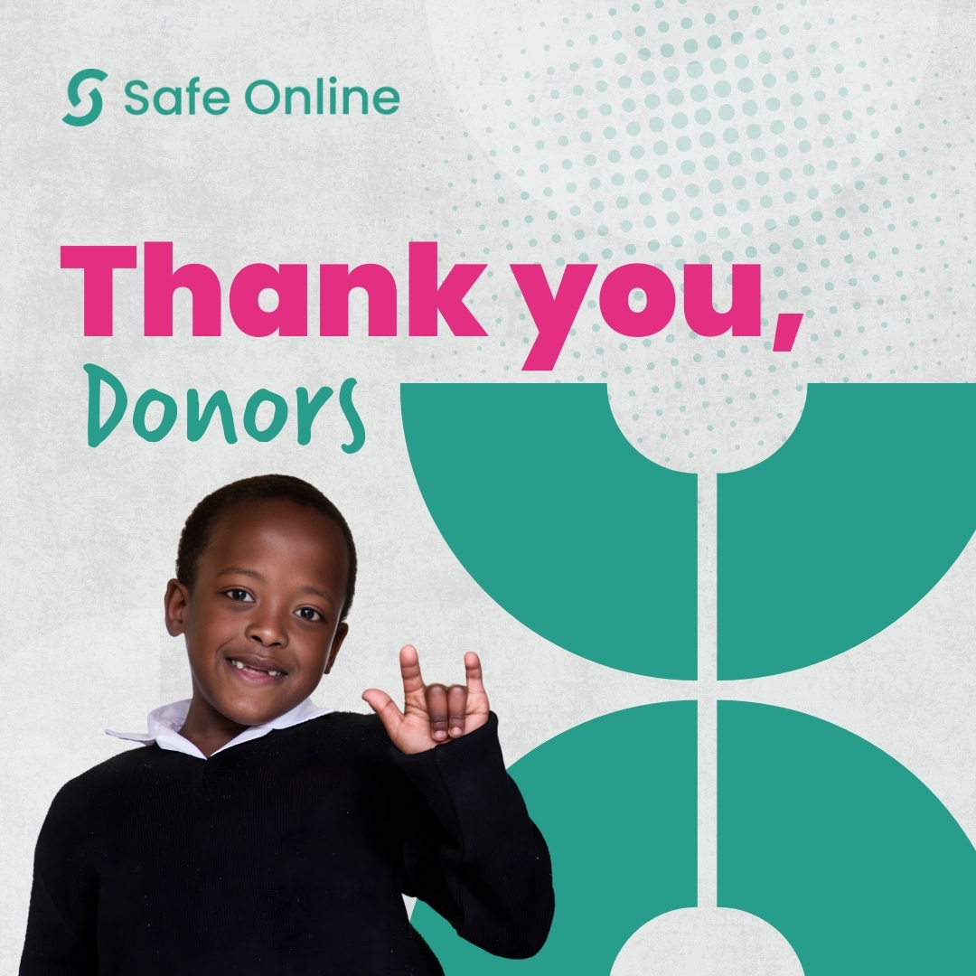 SafeOnlineFund's tweet image. As we are celebrating achievements in the global response to children’s digital safety in 2025, we are deeply grateful to donors who help turn #SafeOnline's goals into reality. 

Here’s to an even more impactful 2026 together!
bit.ly/WrapUp_2025 
#Impact2025