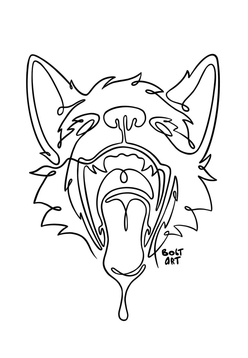 I leave you another piece of linear art for those who want to decorate with something different.