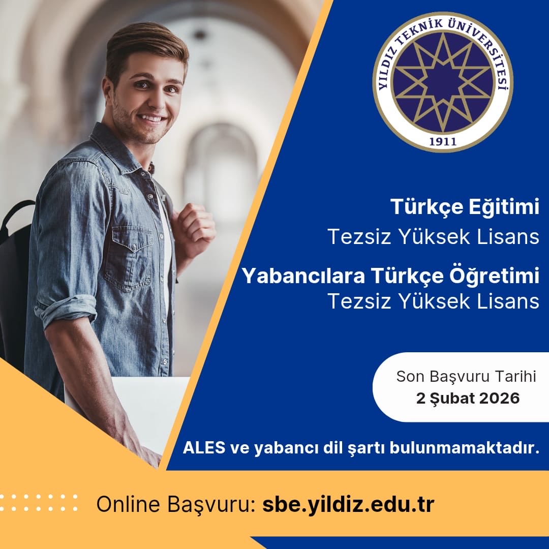 YTÜ Türkçe Eğitimi tweet media